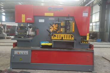 We delivery one set Q35Y-30 Hydraulic Ironworker
