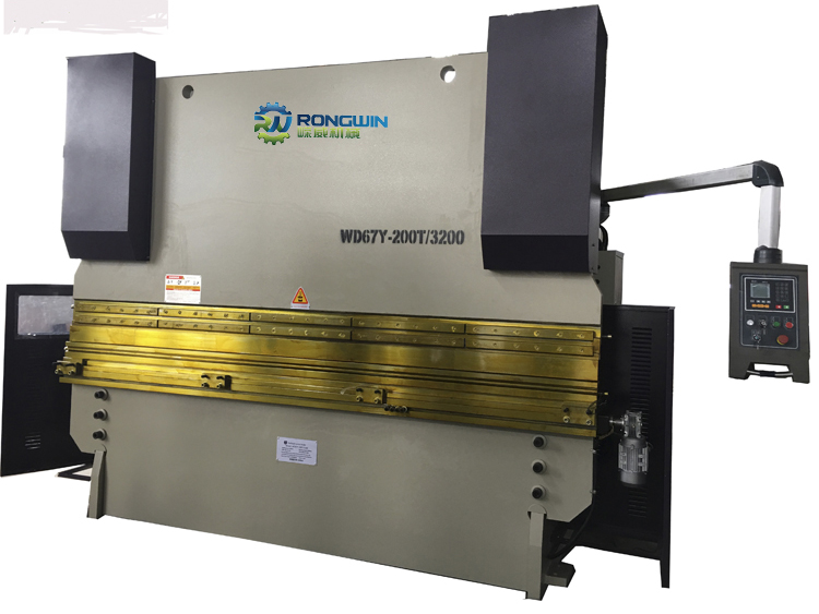 Buy 200T NC Sheet Metal Hydraulic Press Brake Machine,200T NC Sheet