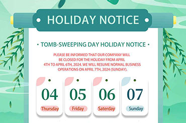 Holiday notice